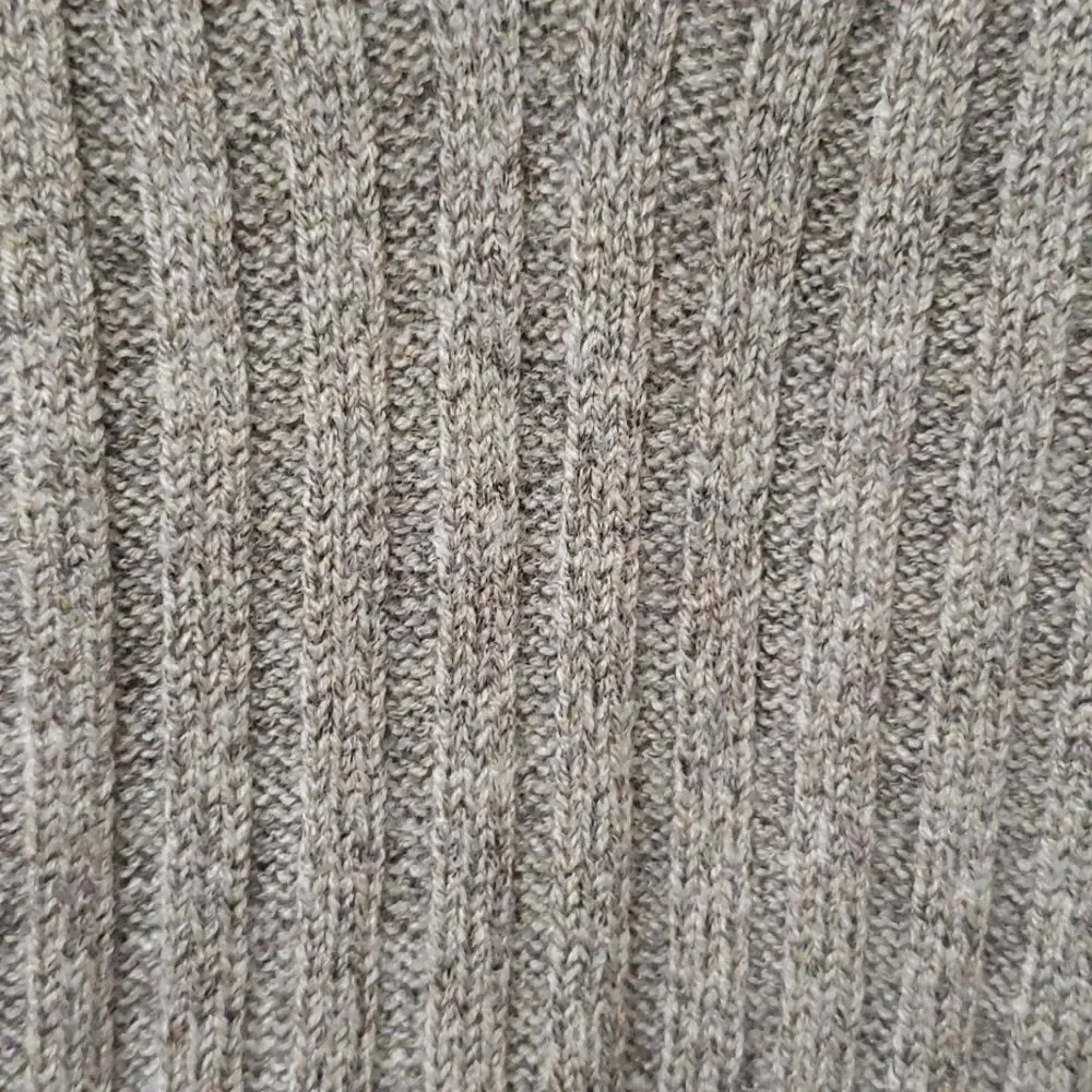Y2K Anne Klein Sweater Womens sz Large Rib Knit Wool Silk Blend Tank Vest